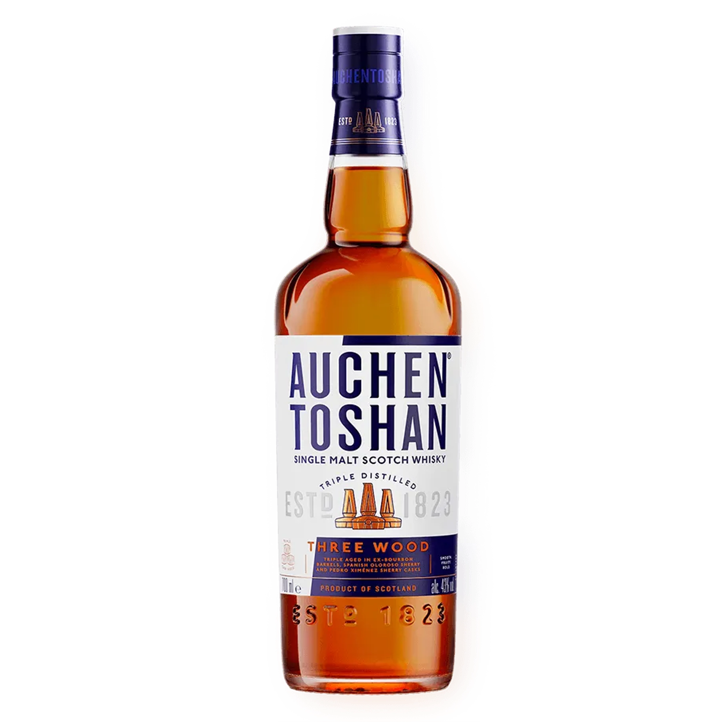 THREE WOOD SINGLE MALT SCOTCH