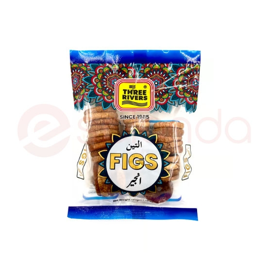 THREE RIVERS DRIED FIGS: 200G