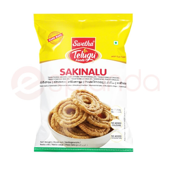 SWETHA SPICY SAKINALU: 130G