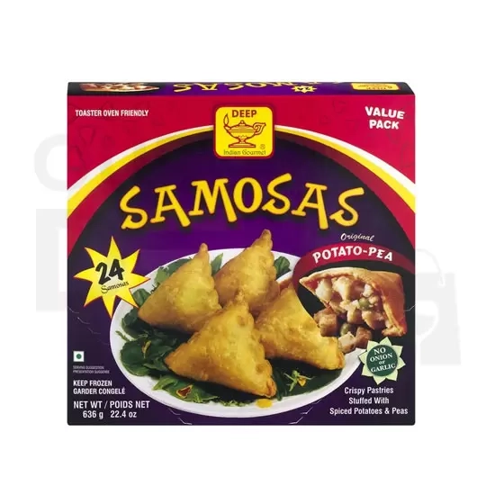 DEEP SAMOSAS : 22.4OZ DEEP SAMOSAS : 22.4OZ
