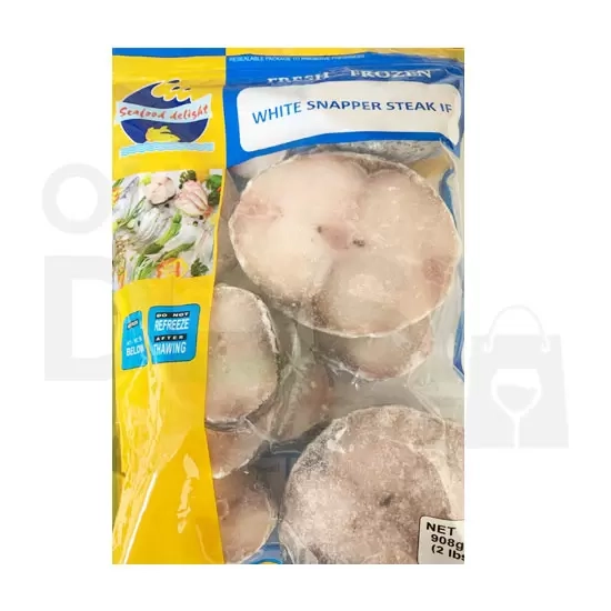 White Snapper Steak : 2 Lbs