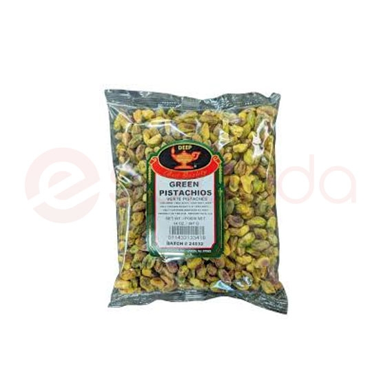 DEEP GREEN PISTACHIOS: 397G