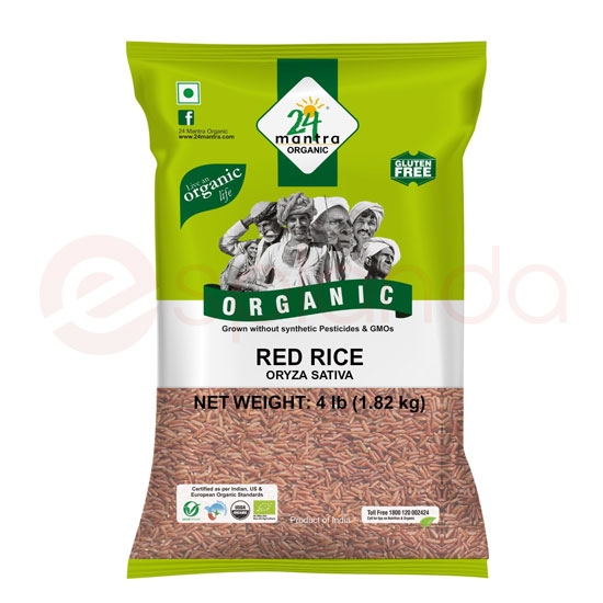 24 MANTRA RED RICE: 4LB