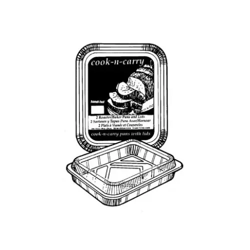 Handi-foil Eco-Foil Cook S Carry Roaster And Baker With Lid