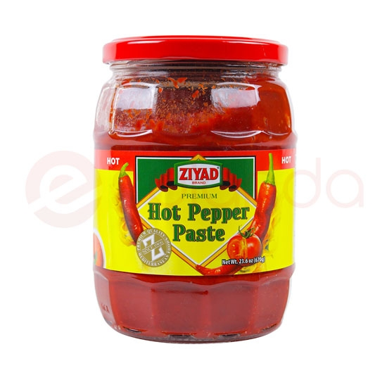 ZIYAD HOT PEPPER PASTE : 670G