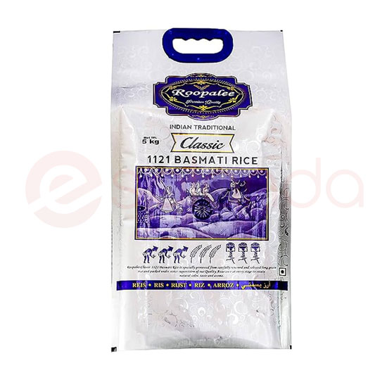ROOPALEE BASMATI RICE: 10 LB