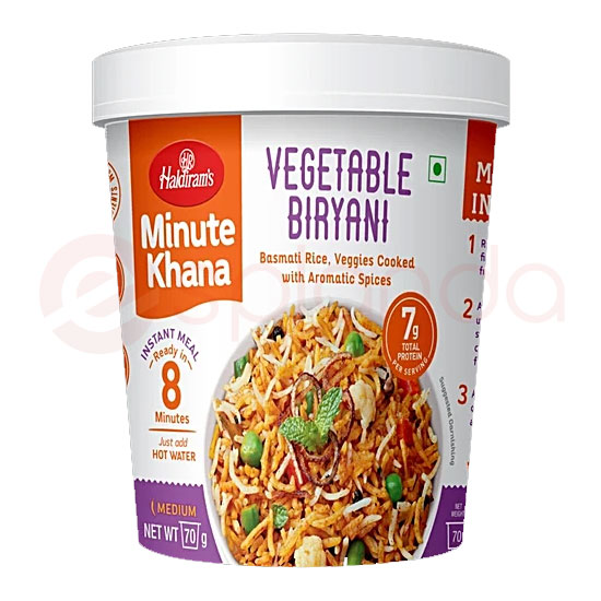 HALDIRAM VEG BIRAYANI:70G