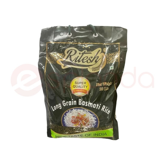 RITESH BASMATI RICE: 10LB