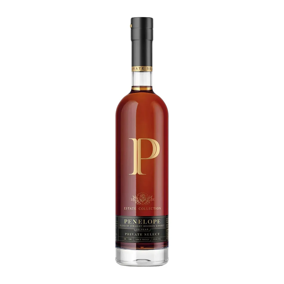 Penelope 10 Year Private Select Estate Collection Bourbon, 750 ML