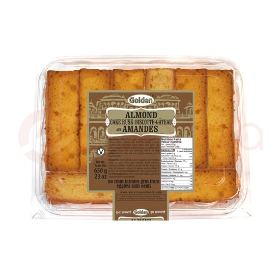 GOLDEN ALMOND BISCUITS: 24OZ