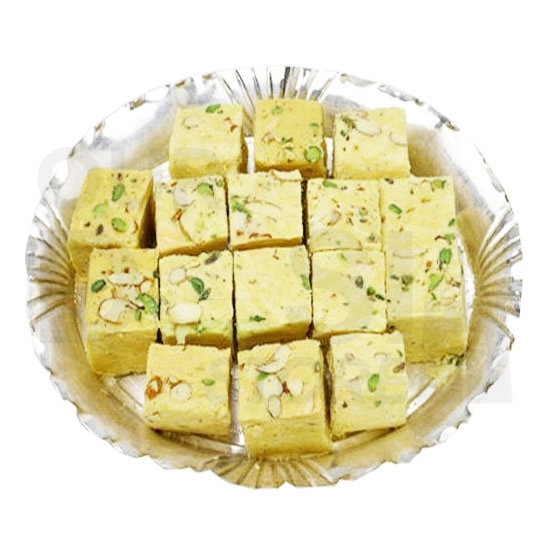 Jain Food Besan Burfi