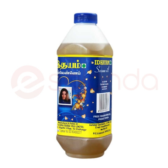 IDHAYAM SESAME OIL: 1LTR