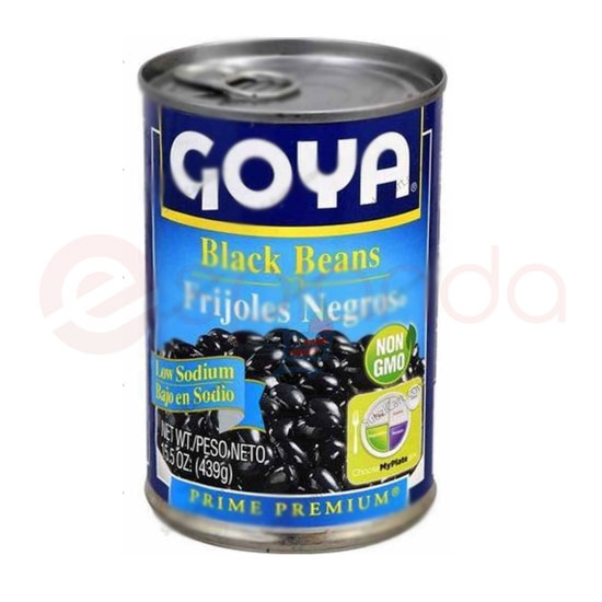 GOYA BLACK BEANS: 439 GMS