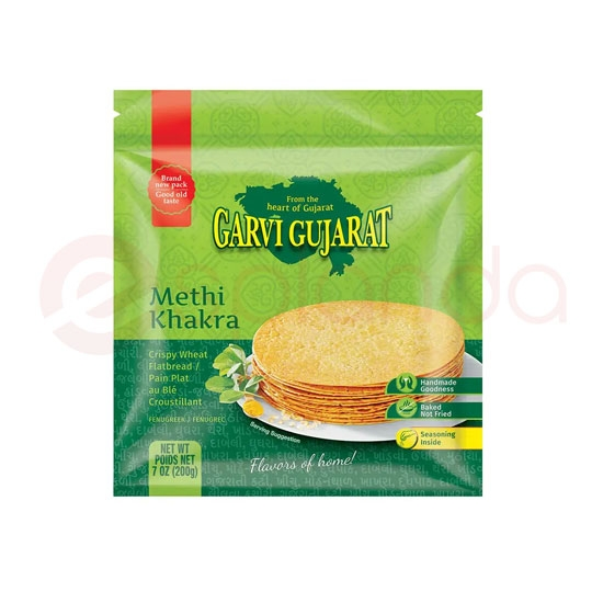 GARVI GUJARAT METHI KHAKRA:7OZ