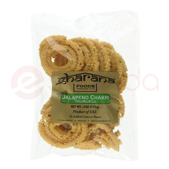 GHARANA JALAPENO CHAKRI : 6 OZ
