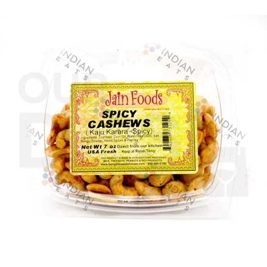 JAIN FOODS SPICY CASHEWS : One