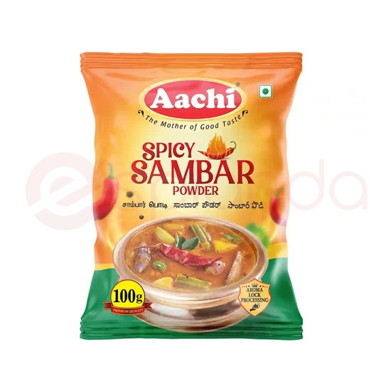 AACHI SPICY SAMBAR MASALA:100G