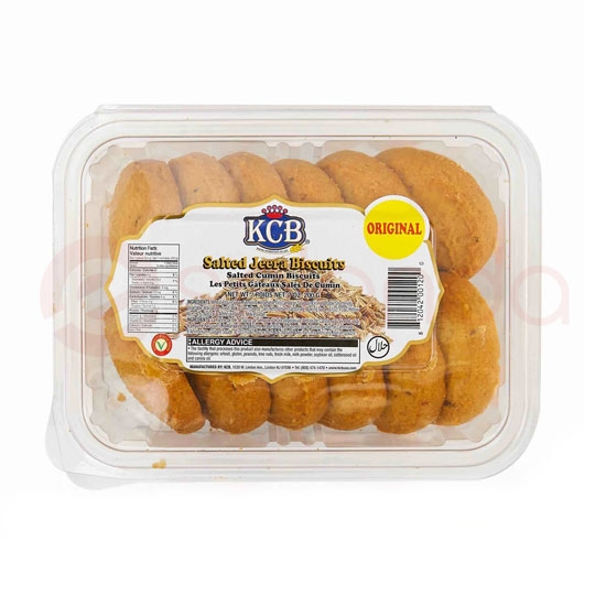 KCB SALTED JEERA BISCUITS:7OZ