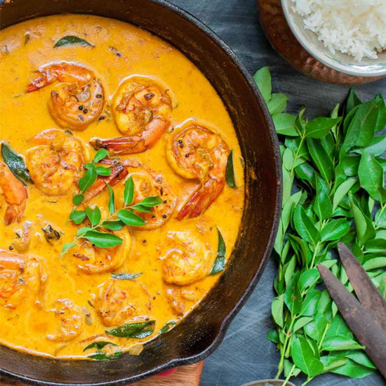 Keral Shrimp or Fish Curry