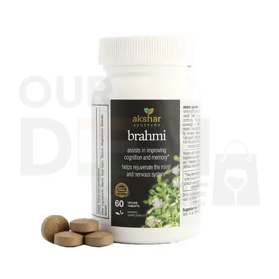AKSHAR AYURVEDA BRAHMI: 60T