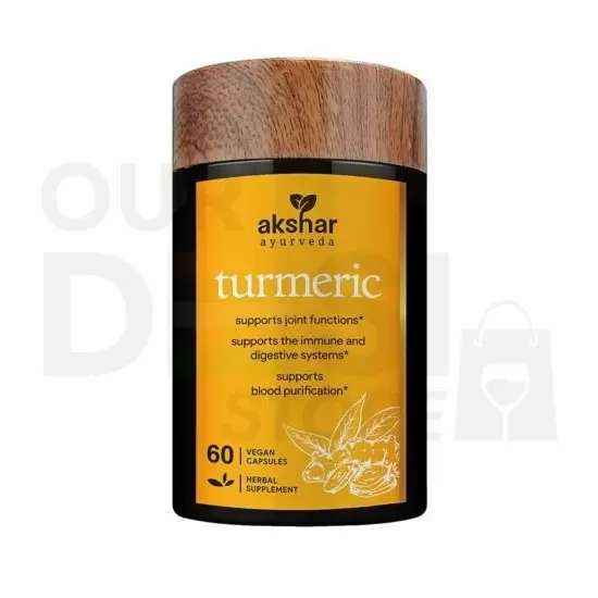 AKSHAR AYURVEDA RURMERIC: 60T