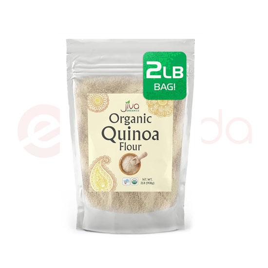 JIVA ORGANIC QUINOA FLOUR:2LB