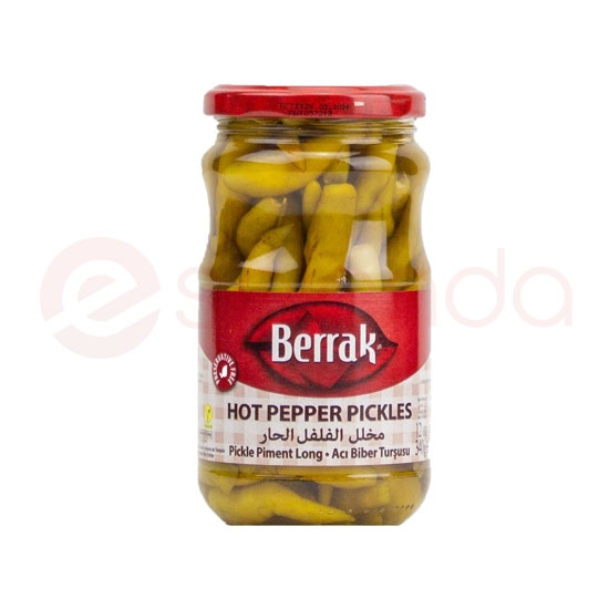 BERRAK HOT PEPPERS: 340G
