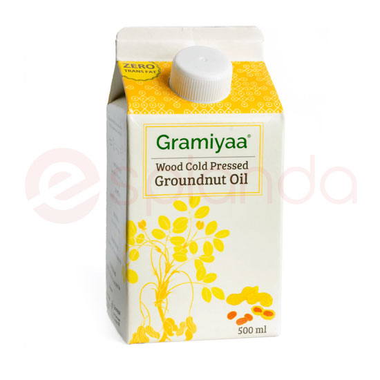 GRAMIYA GROUNDNUT OIL: 5L