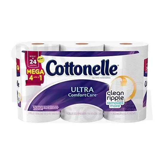 Cottonelle Mega Gntl 6rl 2040c