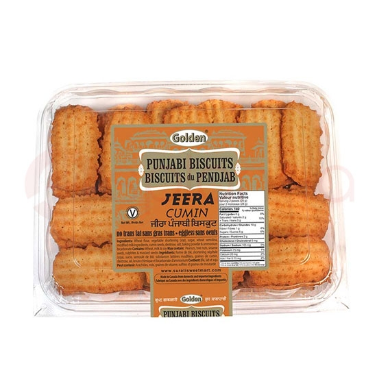 GOLDEN JEERA BISCUITS: 680G