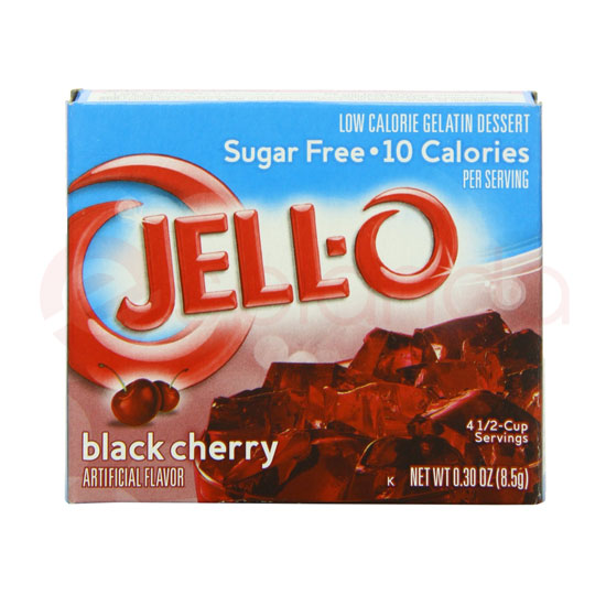 JELLO BLACK CHERRY: 8.5G