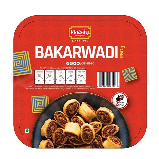 CHITALE BANDHU BAKARWADI:250G