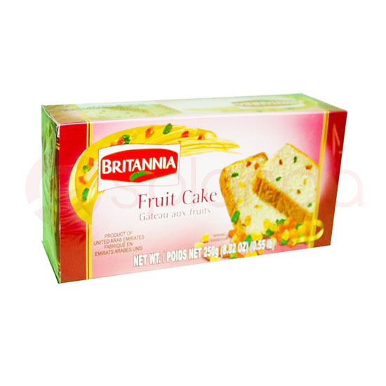 BRITANNIA FRUIT CAKE : 250 G