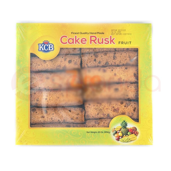 KCB CAKE RUSK FRUIT : 20 OZ