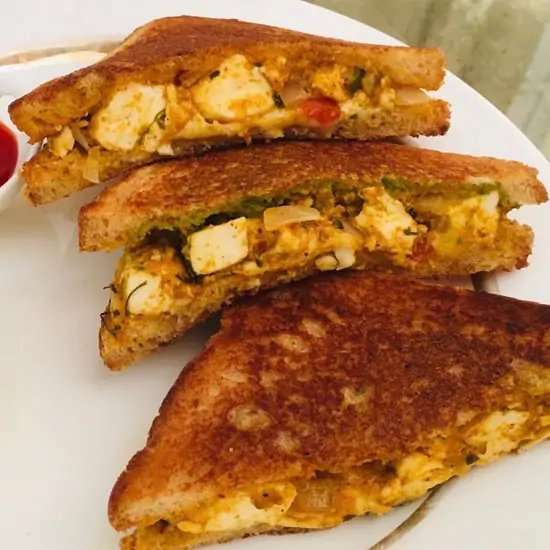 Paneer Tikka Sandwich