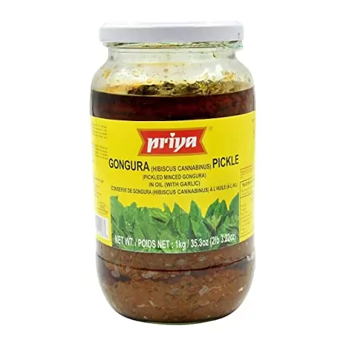 Priya, Gongura (Hibiscus Cannabinus) Pickle,