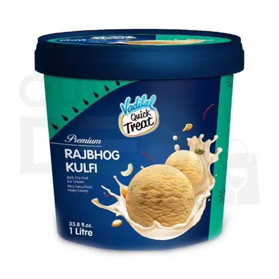 Vadilal Rajbhog Kulfi : 1 Ltr
