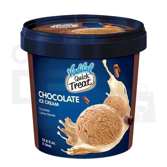 Vadilal Chocolate : 1 Lit