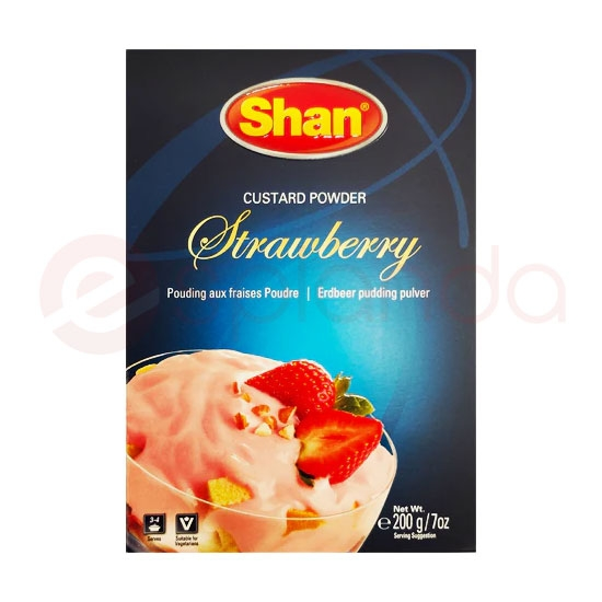 SHAN STRAWBERRY CUSTARD:200G