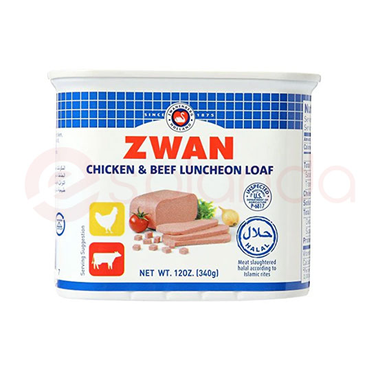ZWAN CHICKEN & BEEF LOAF:340GM