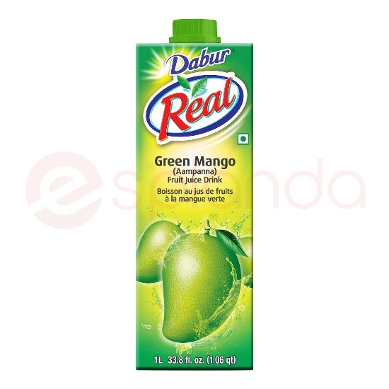 DABUR REAL GREEN MANGO: 1LTR