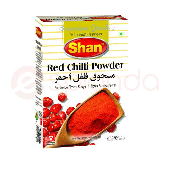SHAN RED CHILLI POWDER :1000G