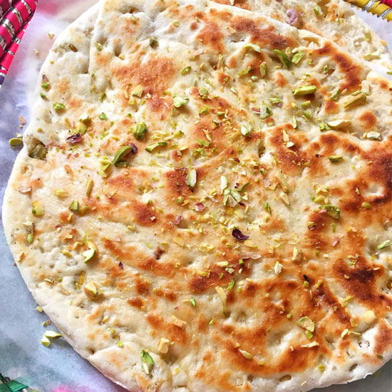 Pista Coconut Naan