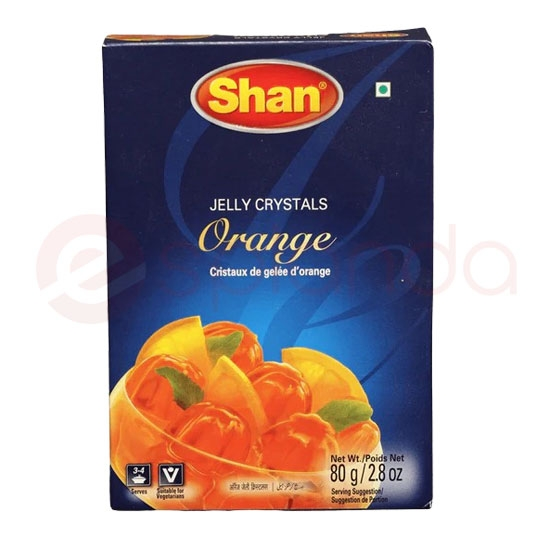 SHAN ORANGE JELLY: 80GM
