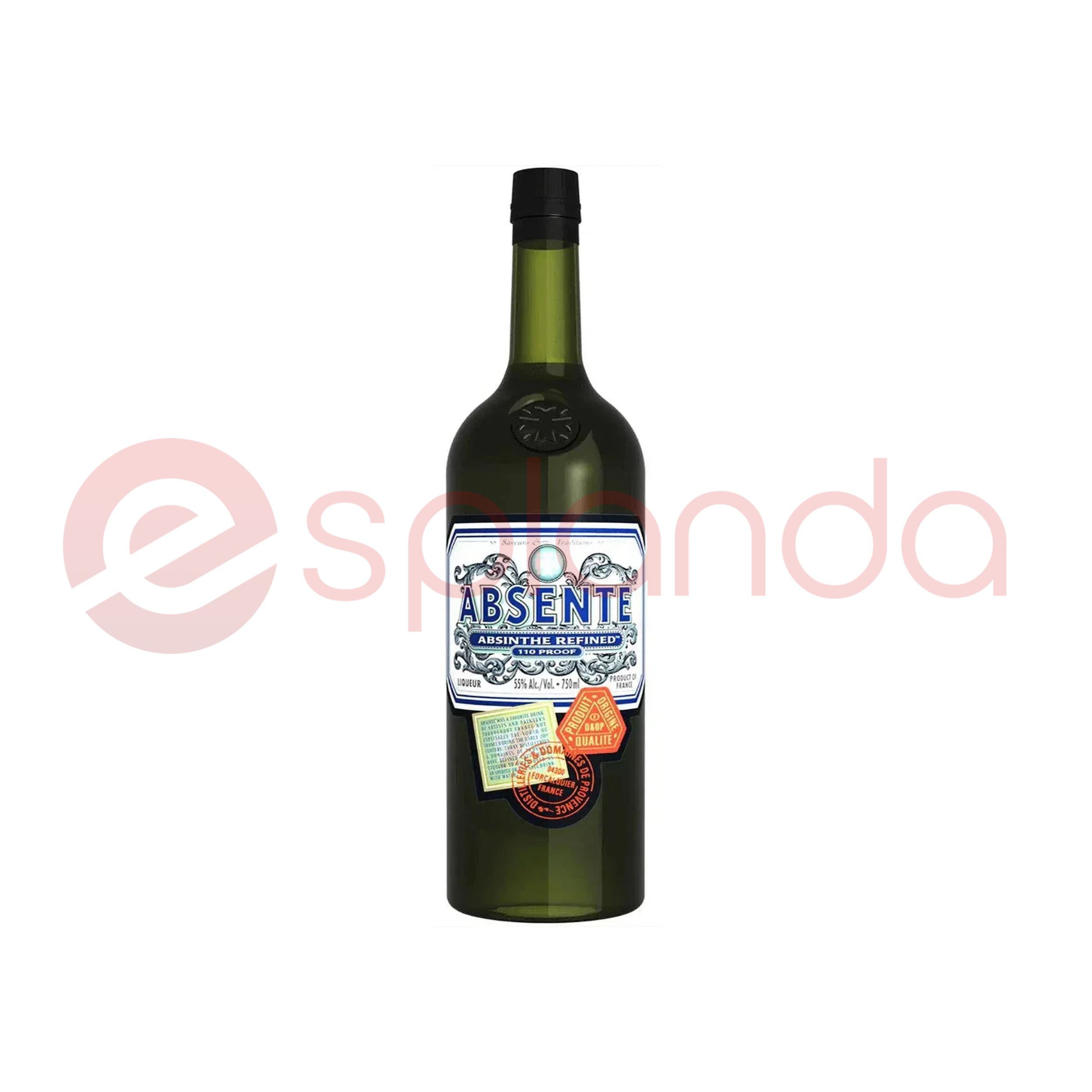 Absente 110 Proof Absinthe Liquers, 100 ML
