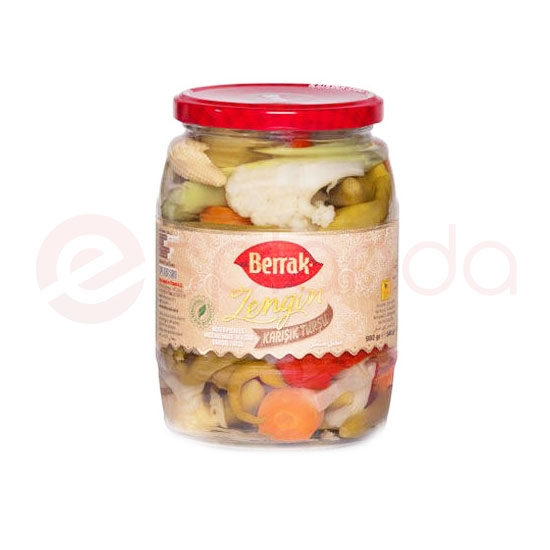 BERRAK MIXED PICKLES: 980G