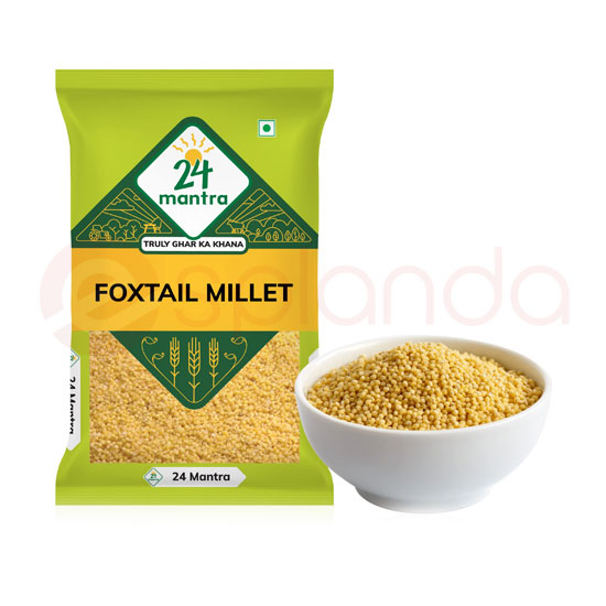 24 MANTRA FOXTAIL MILLET: 1KG