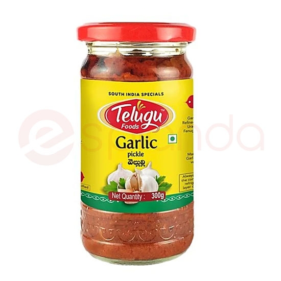 Telugu Garlic Pickle : 300gm