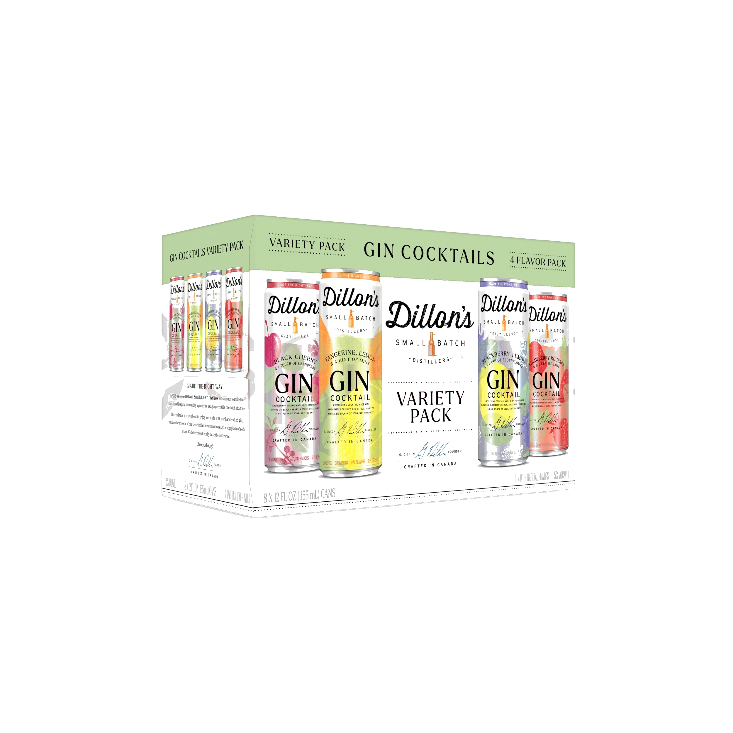 Gin Cocktails Variety