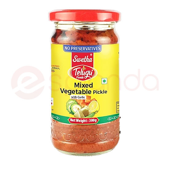 Telugu Mixed Veg Pickle:300g